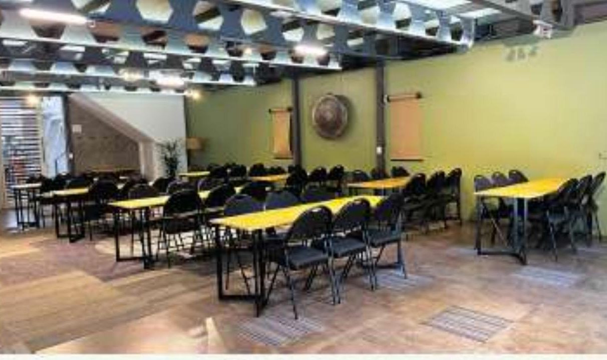 Salão Principal montada em formato Grupos de trabalho
